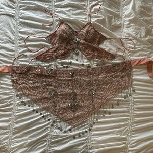 Butterfly Belly Dancing Set